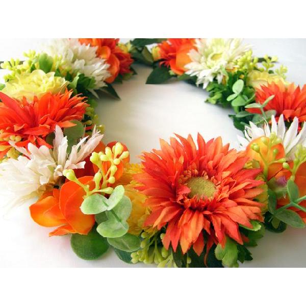 オレンジガーベラ レイ Nl004 Nl004 P Para 通販 Yahoo ショッピング