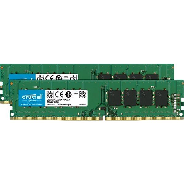 大きな割引 crucial CT2K8G4DFS8266 288pin DIMM Unbuffered x8 SR CL19 (PC4-21300) MT/s 2666 DDR4 (8GBx2) Kit 16GB メモリー