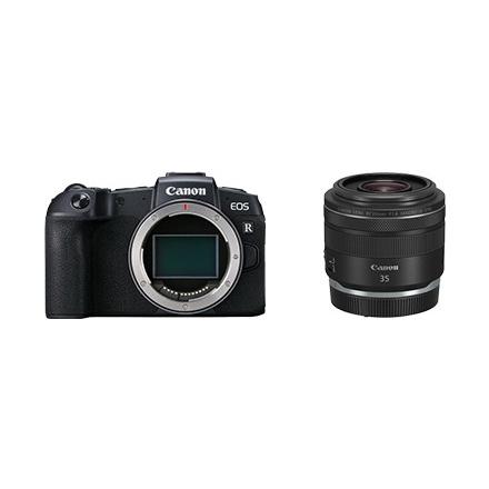 人気定番の ミラーレスカメラ RPCanon EOS キヤノン EOS EOSRP-35MISSTMLK レンズキット(2620万画素/ブラック)[3380C048] STM IS MACRO RP・RF35 コンパクトデジタルカメラ