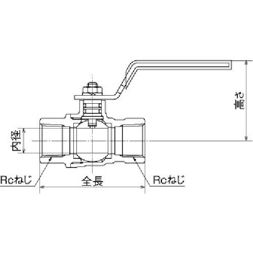 オンダ製作所　FF型(フルボア)　Rc3　レバーハンドル　FF80