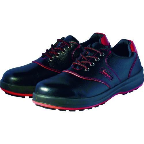 シモン 安全靴 短靴 SL11-R黒 赤 27.0cm SL11R27.0