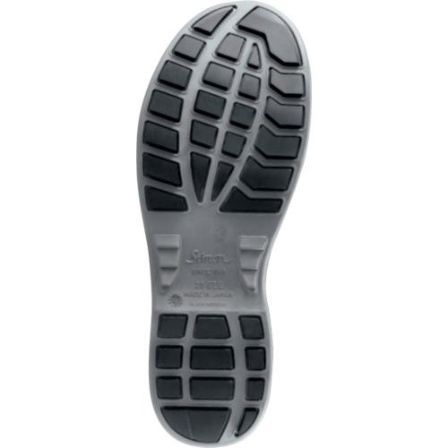 シモン　安全靴甲プロ付　長編上靴　WS38D6255　WS38黒樹脂甲プロD-6　25.5cm