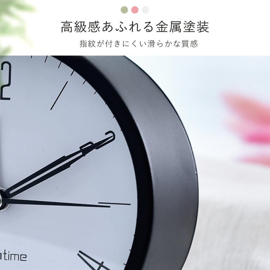 置き時計 置時計 連続秒針 目覚まし時計 アナログ ベッド 寝室 リビング 子供部屋 おしゃれ かわいい 北欧 シンプル 静音 電子音 電池式 レトロ プレゼント Daily 1010 Petit Planet Yahoo 店 通販 Yahoo ショッピング