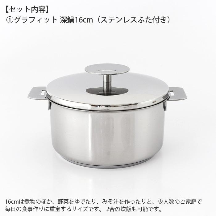 CRISTEL 鍋 セット クリステル CRISTEL スターター 1620 グラ CRISTEL 鍋 セット クリステル CRISTEL スターター 1620 グラ