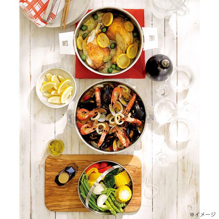 CRISTEL（クリステル） 鍋 両手深鍋 G22cm フタ付き グラフィット