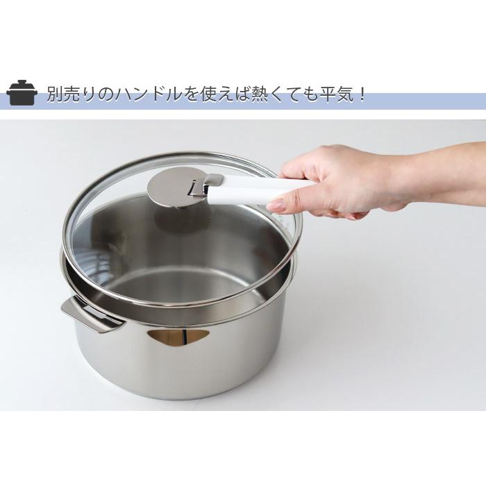 CRISTEL（クリステル） 鍋 ドームガラスふた G28cm グラフィット L