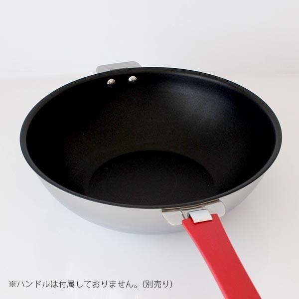 クリステル　ステンレス中華鍋　28cm ガラス蓋 CRISTEL（クリステル）フライパン・中華鍋 | LIVING MOTIF｜家具