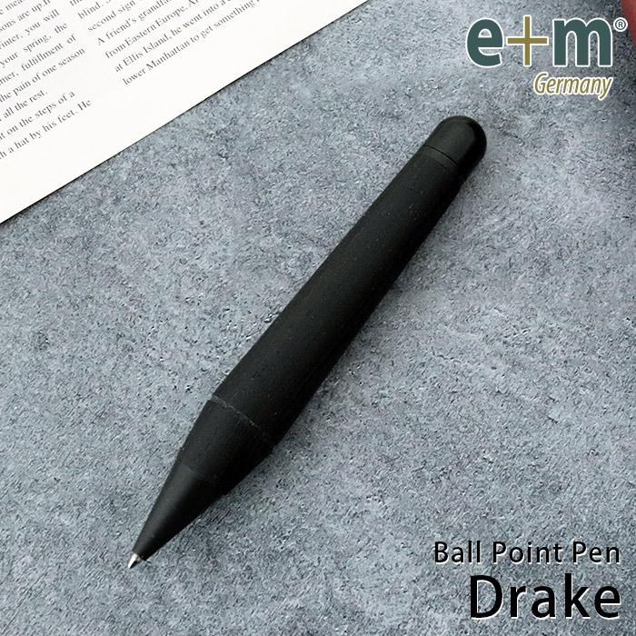 e+m イープラスエム ポールペン Drake ドレイク black l e+m イープラスエム ポールペン Drake ドレイク black l e+m