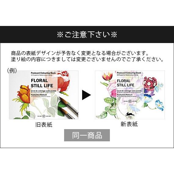 塗り絵 大人 塗絵 ペピン プレス カラーリングブック M 16pcs