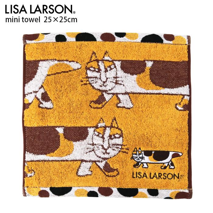 Lisa Larson（リサラーソン） リサ ラーソン ミニ タオル ミケネコ