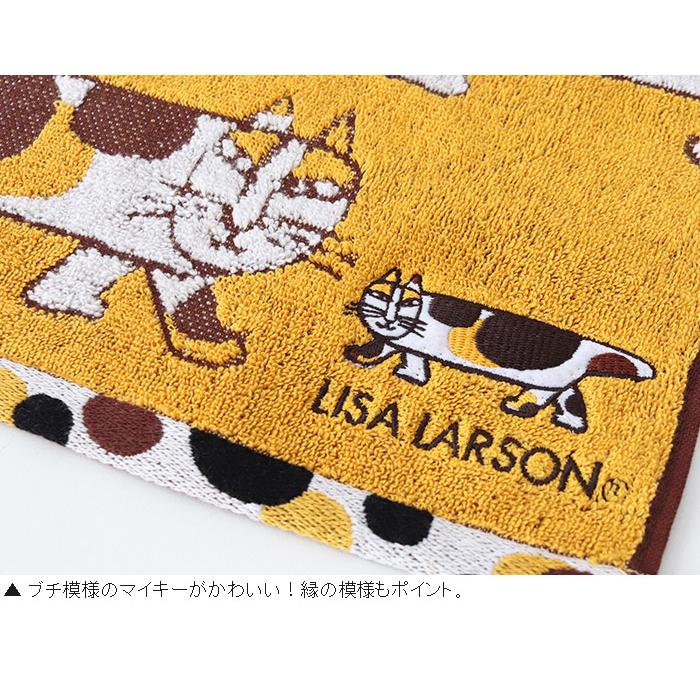 Lisa Larson（リサラーソン） リサ ラーソン ミニ タオル ミケネコ