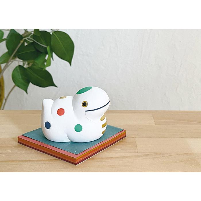 DECOLE（デコレ） お正月 干支飾り 巳 全3色 素焼きの干支飾り : 北欧