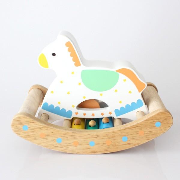 木 おもちゃ 森のあそび道具 シリーズ カランコロン木馬 揺らすおもちゃ 音遊び G001edo 北欧雑貨 家電のプレシャスシーズ 通販 Yahoo ショッピング