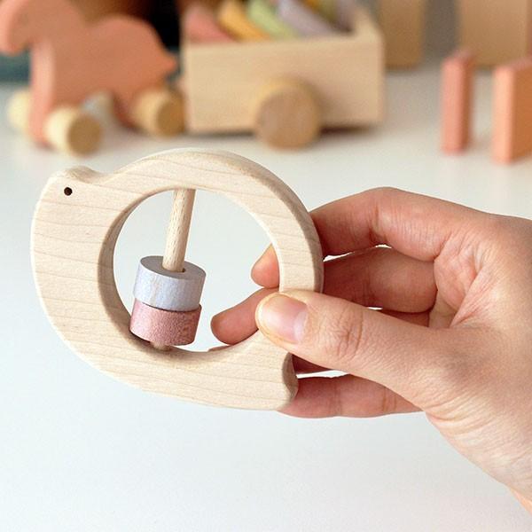 日本製 木 おもちゃ　NIHON Japanes wood シリーズ　どうぶつ ラトル 全2種｜p-s｜03