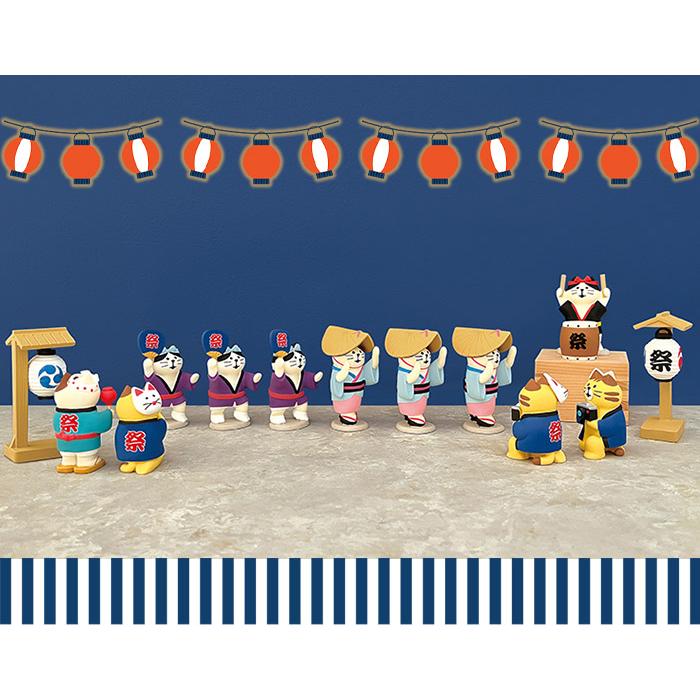 DECOLE（デコレ） コンコンブル concombre 夏 お祭りにゃんこ 阿波踊り