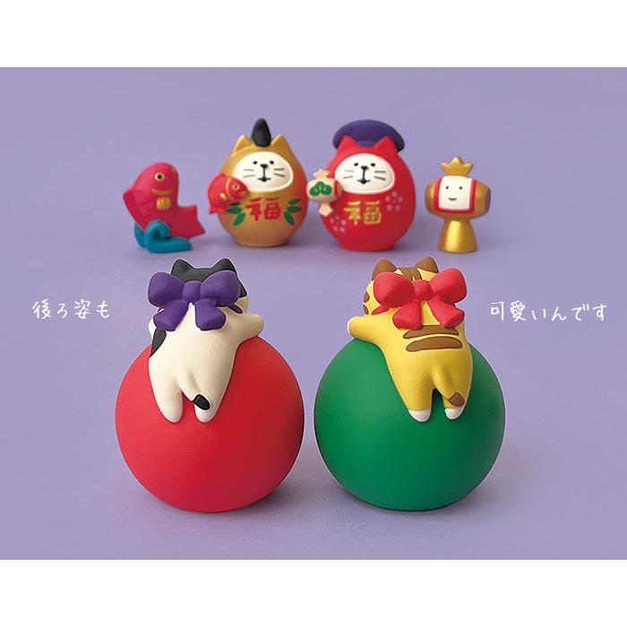 DECOLE（デコレ） コンコンブル concombre 福もの屋 だるまLOVE猫 全2