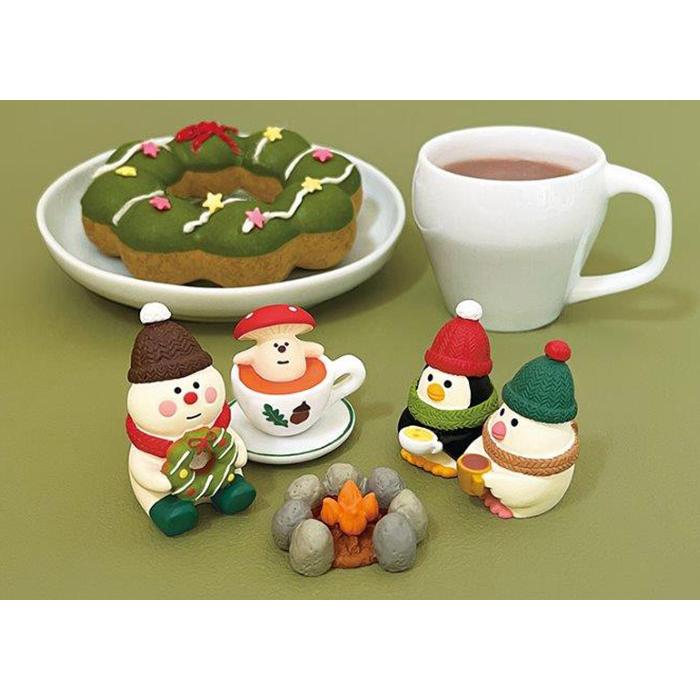 きのこの森 新作15点セット コンコンブル DECOLE ディスプレイ 飾り DECOLE（デコレ） concombre コンコンブル きのこの森 クリスマス