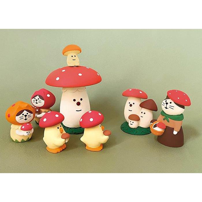 きのこの森 新作15点セット コンコンブル DECOLE ディスプレイ 飾り DECOLE concombre コンコンブル きのこの森 クリスマス