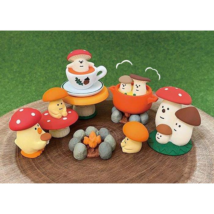 きのこの森 新作15点セット コンコンブル DECOLE ディスプレイ 飾り DECOLE concombre コンコンブル きのこの森 クリスマス