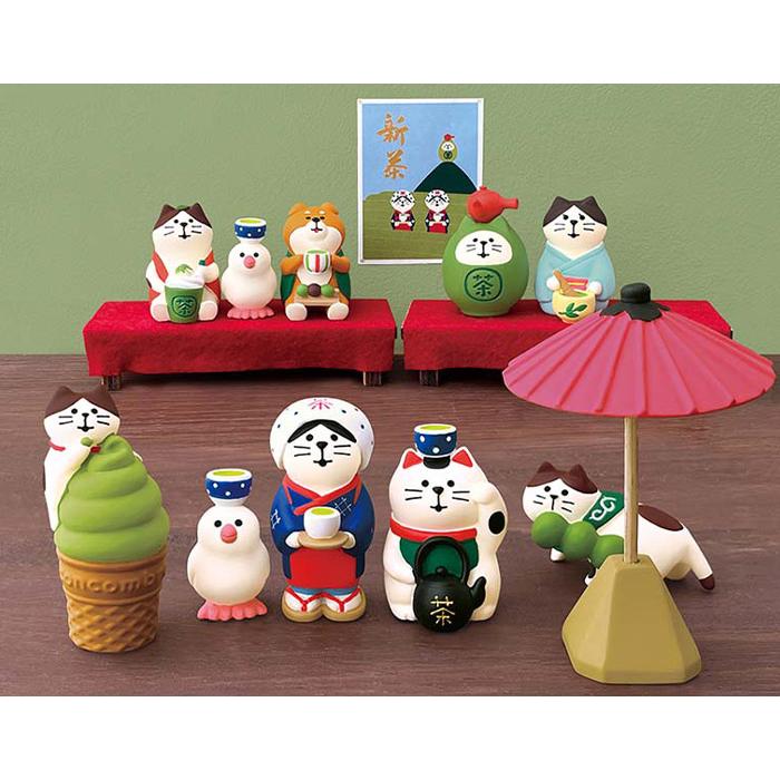 がっさん　デコレ　コンコンブル DECOLE（デコレ） コンコンブル concombre 春 福茶園 お茶屋の和傘
