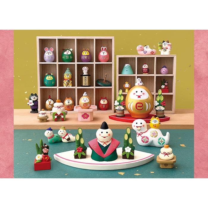 DECOLE（デコレ） concombre コンコンブル お正月 枡目木箱 全3種