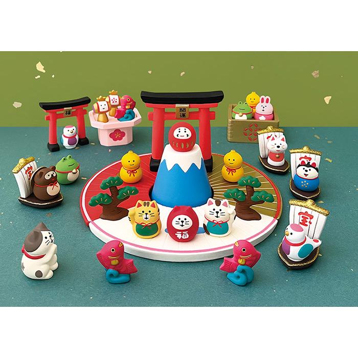 【訳あり】デコレ　コンコンブルconcombre お正月まとめ売りセット DECOLE（デコレ） concombre コンコンブル お正月 開運鳥居 : 北欧雑貨