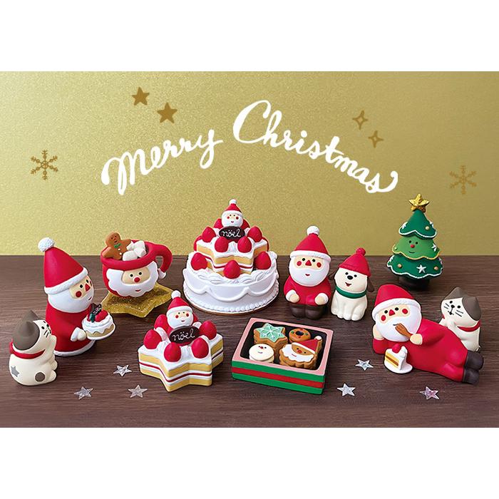 DECOLE デコレ concombre クリスマスシリーズ　豪華8体　廃盤 DECOLE（デコレ） concombre コンコンブル クリスマス お願いにゃんこ