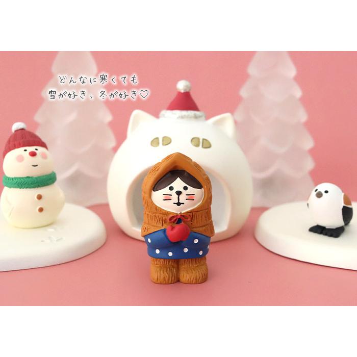 DECOLE（デコレ） concombre コンコンブル 冬 ねこずきん 雪ん子