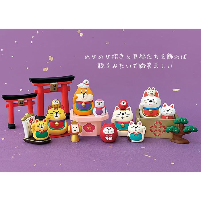 DECOLE concombre コンコンブル お正月 豆福マスコット 全14種 DECOLE concombre コンコンブル お正月 豆福マスコット 全14種