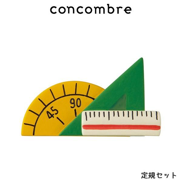 concombre コンコンブル コンコン堂書店　定規セット｜p-s