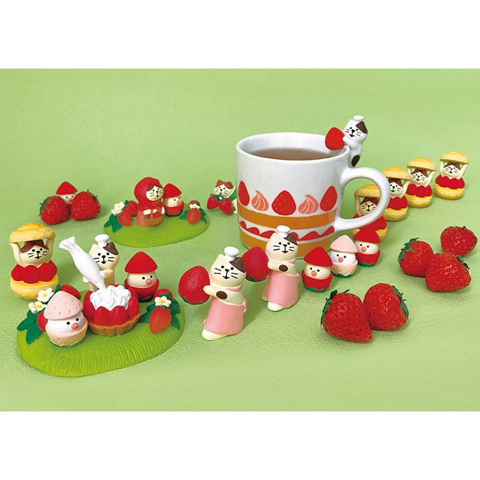 DECOLE（デコレ） concombre コンコンブル 春 いちごカフェ いちご運び