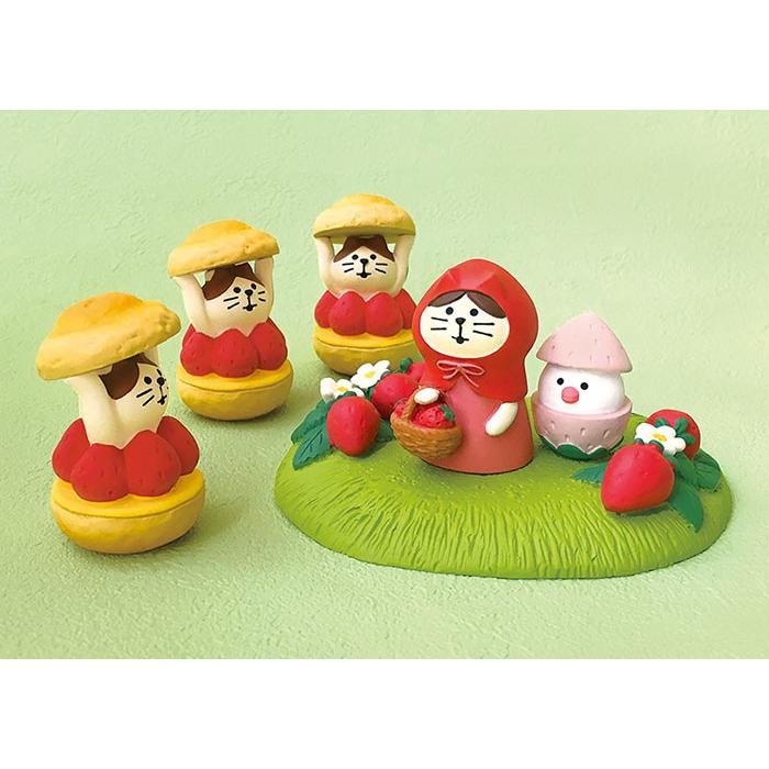 DECOLE（デコレ） concombre コンコンブル 春 いちごカフェ 紅白いちご