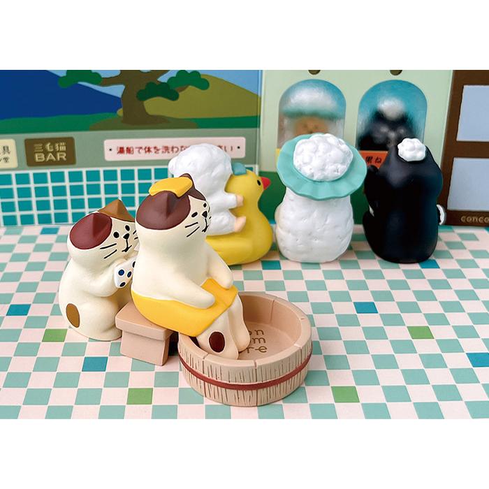 ゆう　デコレ　コンコンブル DECOLE（デコレ） concombre コンコンブル まったり湯 ゴシゴシ猫 全2