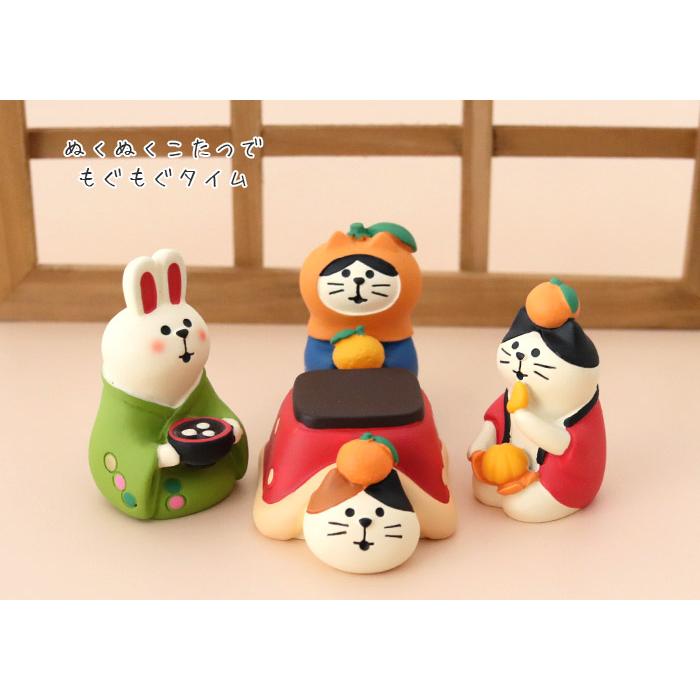 コンコンブル　concombre お月見　お正月 楽天市場】コンコンブル お月見 ねこずきん お月見うさぎ 紫