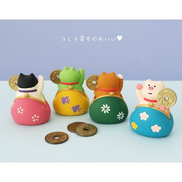 DECOLE（デコレ） コンコンブル concombre ひょっこり金運がま口 全4種