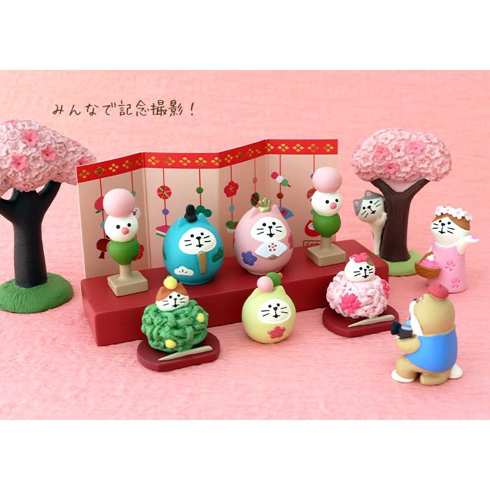DECOLE concombre コンコンブル 春 ひなまつり 木製ひな壇 ZMM DECOLE concombre コンコンブル 春 ひなまつり 木製ひな壇 ZMM