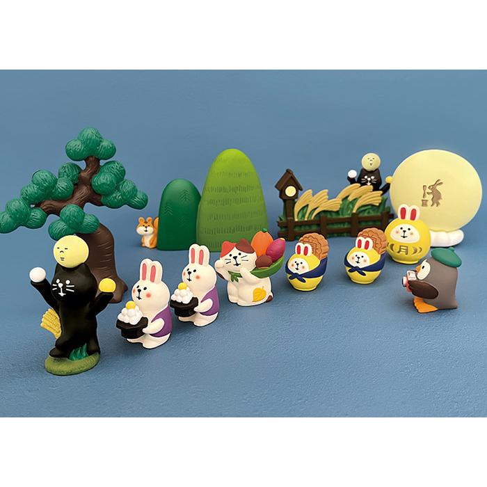 DECOLE concombre コンコンブル 秋 お月見 こどもうさぎ 全2種