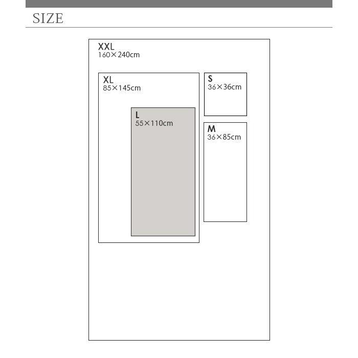 kontex（コンテックス） タオル LANA ラーナ Lサイズ 55×110cm 全3色