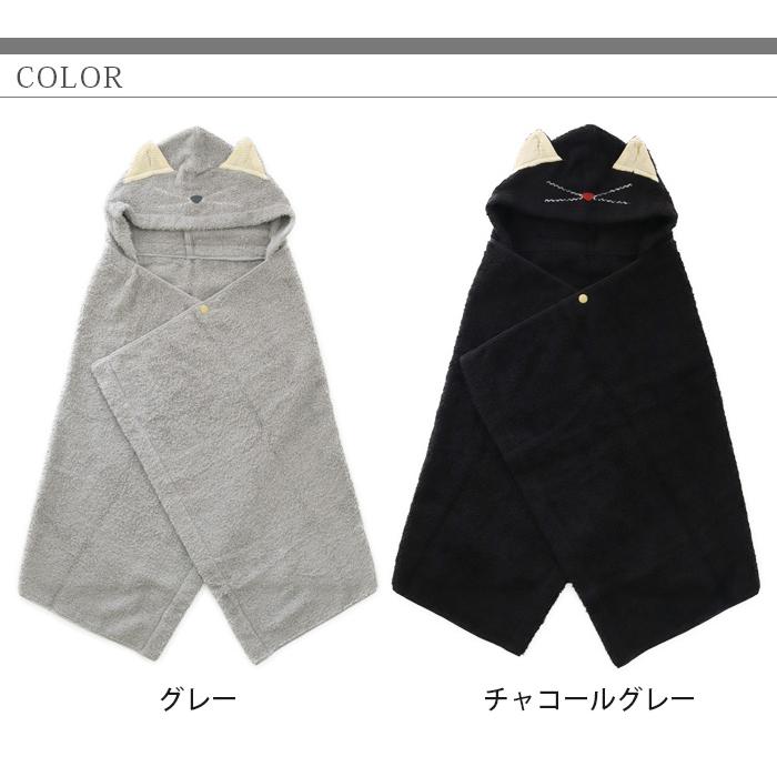 kontex（コンテックス） 今治タオル ねこさん 子供用 フード付き バス