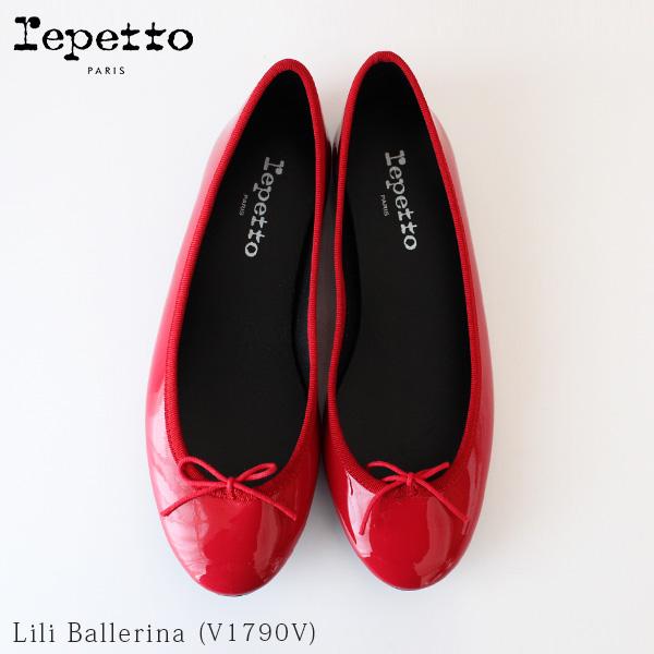 repetto（レペット） バレエシューズ リリ パテントレザー フラット