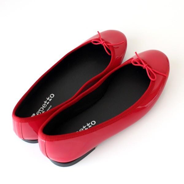 repetto バレエシューズ レペット リリ パテントレザー フラット