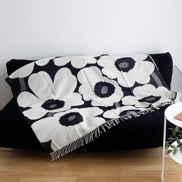 marimekko ブランケット マリメッコ Unikko ウニッコ 大判 marimekko ブランケット マリメッコ Unikko ウニッコ 大判