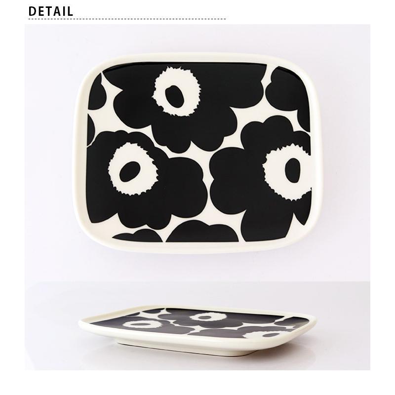 marimekko プレート 皿 マリメッコ Unikko ウニッコ スクエア marimekko プレート 皿 マリメッコ Unikko ウニッコ スクエア