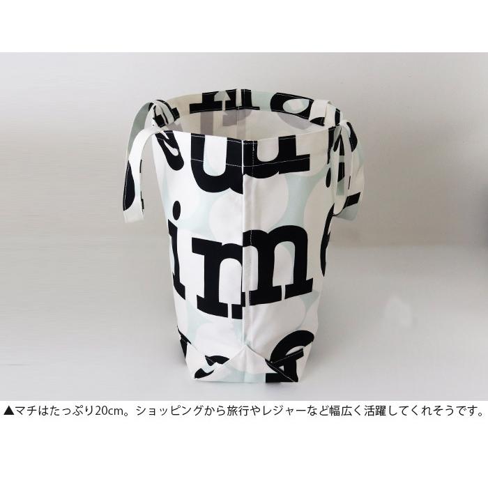 marimekko トートバッグ マリメッコ Unikko Logo ウニッコ ロゴ Ahkera 