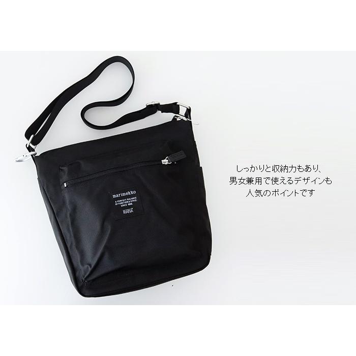 marimekko（マリメッコ） ショルダーバッグ パル Pal ブラック Roadie