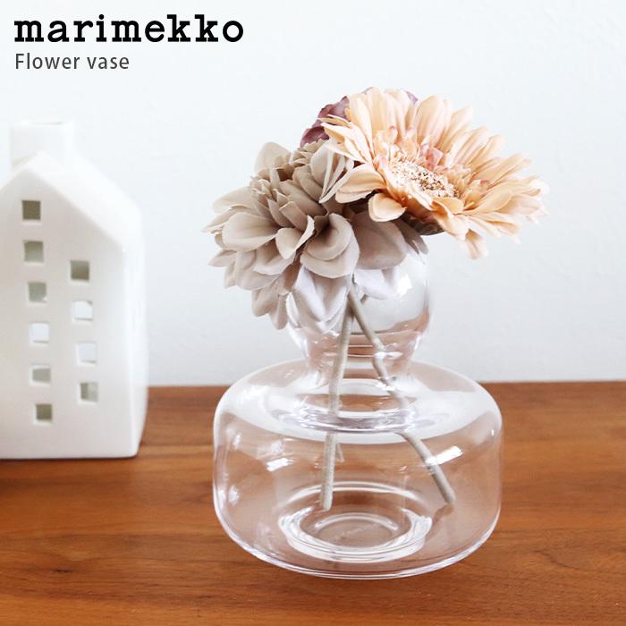 marimekko 花瓶 一輪挿し マリメッコ フラワーベース クリア marimekko 花瓶 一輪挿し マリメッコ フラワーベース クリア