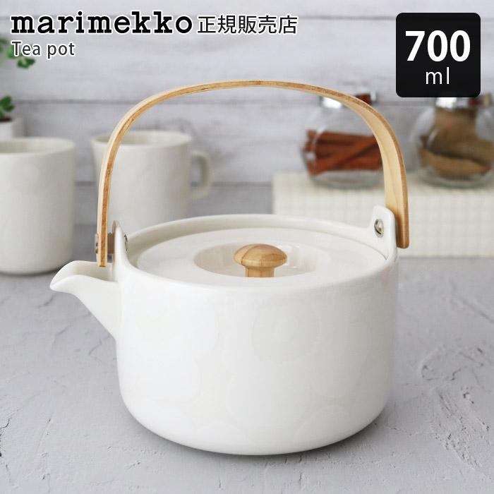 marimekko（マリメッコ） ティーポット 急須 Unikko ウニッコ ホワイト