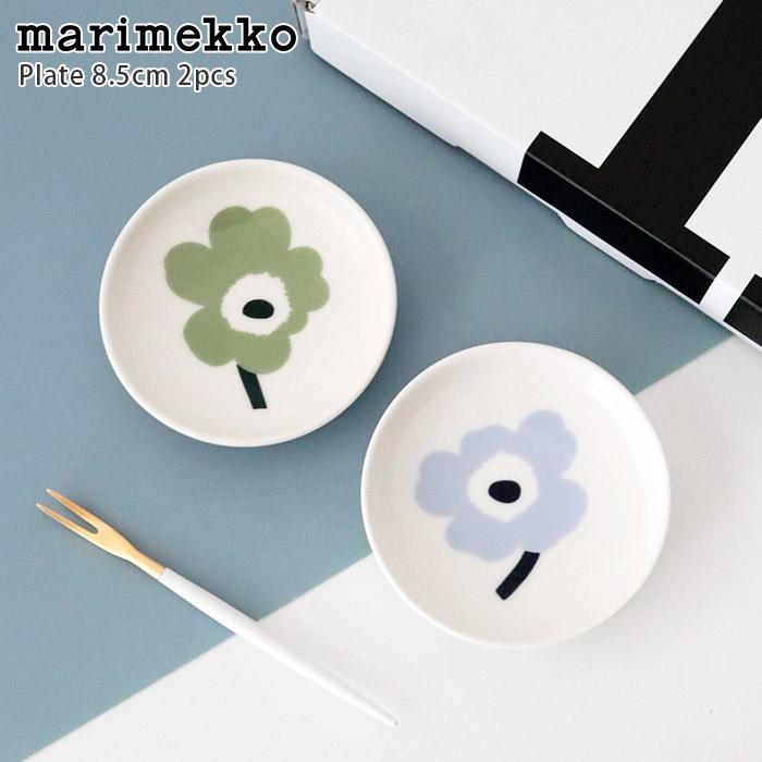 marimekko プレート 皿 マリメッコ Unikko ウニッコ 8.5cm 2枚 marimekko プレート 皿 マリメッコ Unikko ウニッコ 8.5cm 2枚