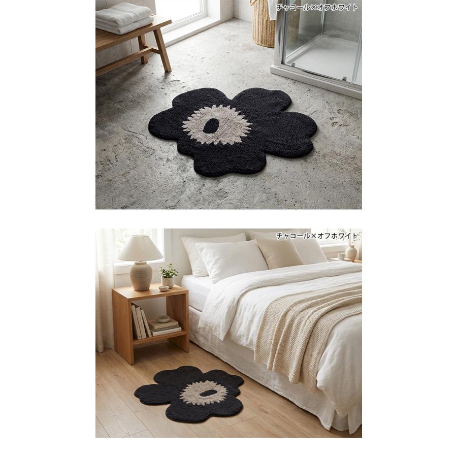 marimekko（マリメッコ） 玄関マット ラグ Unikko ウニッコ バスマット