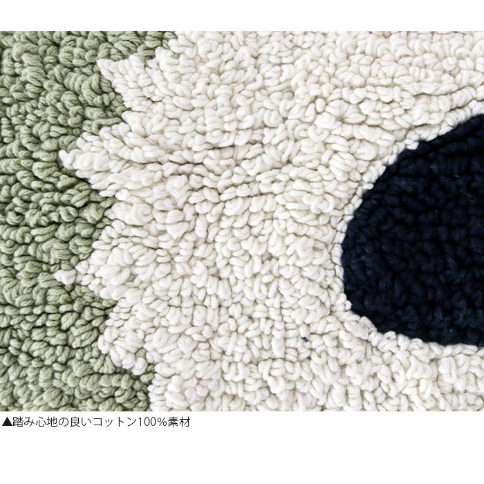 marimekko（マリメッコ） 玄関マット ラグ Unikko ウニッコ バスマット